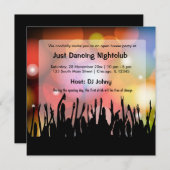 Invitation La discothèque Grand Ouverture (Devant / Derrière)