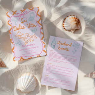 Invitation La Dolce Vita Girp Trip