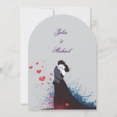 Invitation La Dolce Vita Inspiration française Classique 1940 (Dos)