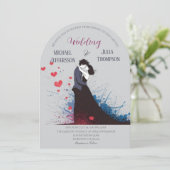 Invitation La Dolce Vita Inspiration française Classique 1940 (Debout devant)