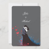 Invitation La Dolce Vita Inspiration française Classique 1940 (Dos)