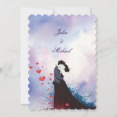 Invitation La Dolce Vita Inspiration française Classique 1940 (Dos)