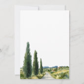 Invitation La Dolce Vita Italian View Wedding Shower (Dos)