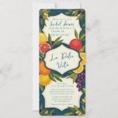 Invitation La Dolce Vita Italy Bridal Shower (Devant)