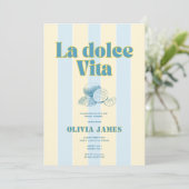 Invitation La dolce vita nuptiale (Debout devant)