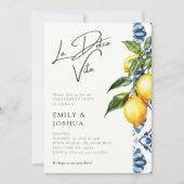 Invitation La Dolce Vita Positano Italie (Devant)
