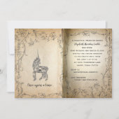 Invitation La Douche pour bébé de Unicorn idéale pour les liv (Devant)