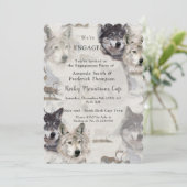 Invitation La faune canadienne (Debout devant)