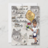 Invitation La faune canadienne (Devant)