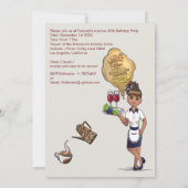 Invitation La faune canadienne (Dos)