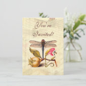 Invitation La faune de la libellule (Debout devant)