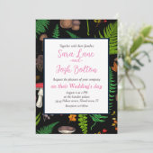 Invitation La faune et la flore des bois (Debout devant)