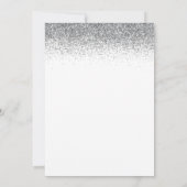 Invitation La fête d'anniversaire virtuelle encourage à 50 an (Dos)