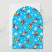 Invitation La fête de Grinchmas "Ne soyez pas un Grinch" (Dos)