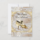 INVITATION LA FÊTE DE LA BACHLORETTE DE CINDARELLA OU L'INVIT (Devant)