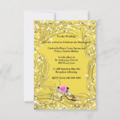 INVITATION LA FÊTE DE LA BACHLORETTE DE CINDARELLA OU L'INVIT (Dos)