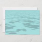 Invitation La fête de la piscine du garçon (Dos)