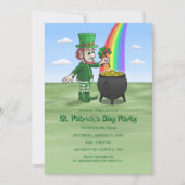 Invitation La fête de la Saint-Patrick des lutins (Devant)