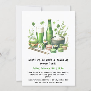 Invitation La fête de la Saint-Patrick en sushi – Ça défile e