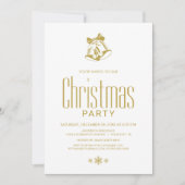 Invitation La Fête de Noël moderne (Devant)