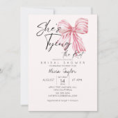 Invitation La Fête des mariées branchée de la boue qu'elle no (Devant)