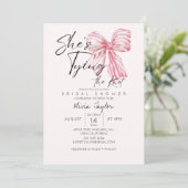 Invitation La Fête des mariées branchée de la boue qu'elle no (Debout devant)