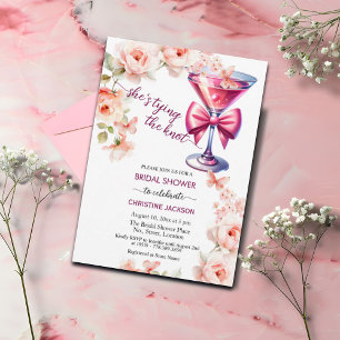 Invitation La Fête des mariées du noeud de la verrière de l'a