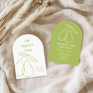 Invitation La Fête des mariées Perfect Pear Drake