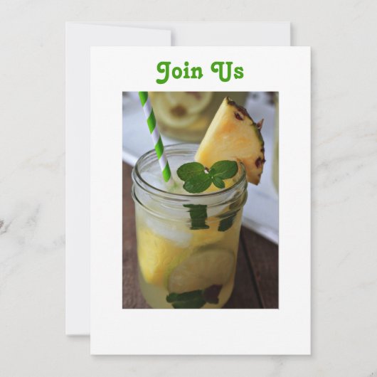 INVITATION LA FÊTE D'ÉTÉ INVITÉE (Devant)