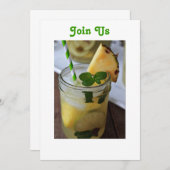 INVITATION LA FÊTE D'ÉTÉ INVITÉE (Devant / Derrière)