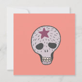 Invitation La fête d'Halloween de Witch Kid (Dos)