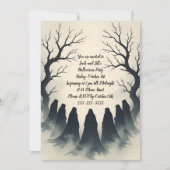 Invitation La fête d'Halloween du Coven (Devant)