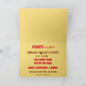 Invitation La fête d'Halloween 'Réveillez les morts' (Intérieur)