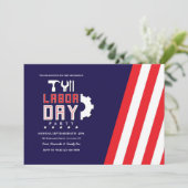 Invitation la fête du Travail (Debout devant)