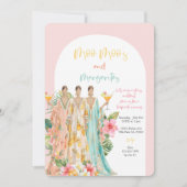 Invitation La fête tropicale de Moo Moo's & Margaritas (Devant)