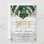 Invitation La ficelle de feuille de fromage suisse allume le (Devant)