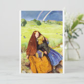 Invitation La Fille aveugle de John Everett Millais (Debout devant)