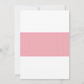 Invitation La fille jumelle l'invitation de baptême de (Dos)