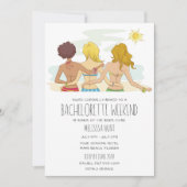 Invitation La Fin De Semaine De La Bachelorette (Devant)