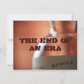 Invitation La fin d'une ère (Devant)