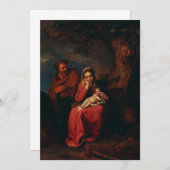 Invitation La Fuite en Égypte par Abraham Bloemaert (Devant / Derrière)
