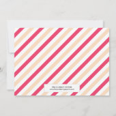 INVITATION LA GRANDE EN ROSE | PREMIER ANNIVERSAIRE INVITATIO (Dos)