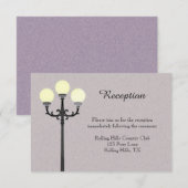 Invitation La Grande Réception De Mariage Facile (Devant / Derrière)