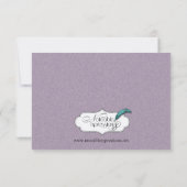 Invitation La grande répétition facile de mariage (Dos)