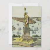 Invitation La Grande Statue de Bartholdi, Statue de la Libert (Devant)