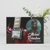 Invitation La Guitare Rouge fête la vie (Debout devant)