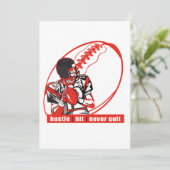 Invitation La hâte | a frappé le joueur de football non (Debout devant)