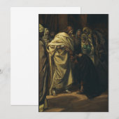 Invitation La Incrédulité de saint Thomas par James Tissot (Devant / Derrière)