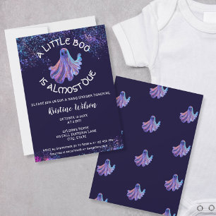 Invitation La jolie Parties scintillant Little Boo est presqu
