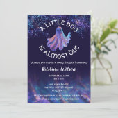 Invitation La jolie Parties scintillant Little Boo est presqu (Debout devant)